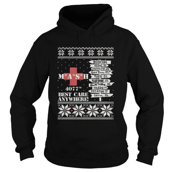 MASH Boston Seul Tokyo 4077 best care anywhere christmas shirt