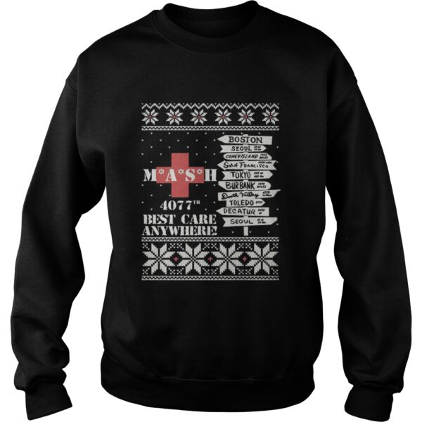 MASH Boston Seul Tokyo 4077 best care anywhere christmas shirt