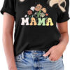 Mama And Mini T-Shirt Summer Floral T-Shirt Trending