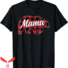 Mama Bear T-Shirt Buffalo Plaid Mothers Day Vintage