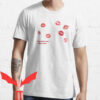 Margiela Kiss T-shirt Jemme Paint Ur Shirt With My Kisses