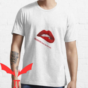 Margiela Kiss T-shirt Warning These Lips Are So Spicy Shirt