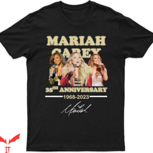 Mariah Carey Rainbow T-Shirt 35th Anniversary 1968-2023