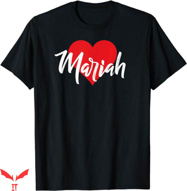 Mariah Carey Rainbow T-Shirt I Love Mariah T-Shirt Music