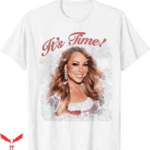 Mariah Carey Rainbow T-Shirt Its Time Official T-Shirt Music