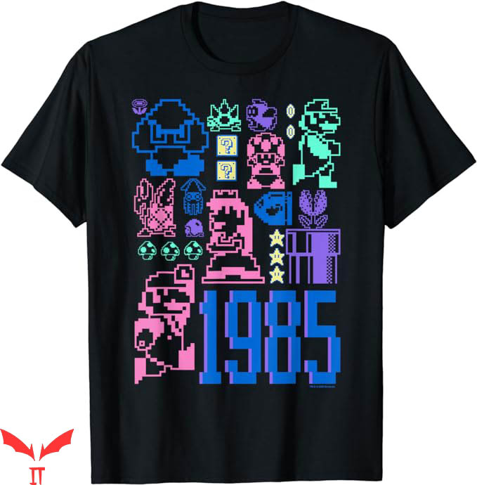 Mario Sunshine T-Shirt Super Mario 35th Anniversary 1985 Mario Sunshine T-Shirt Super Mario 35th Anniversary 1985