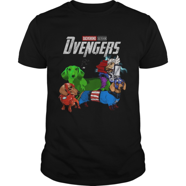 Marve Avengers Dachshund Dvenger shirt