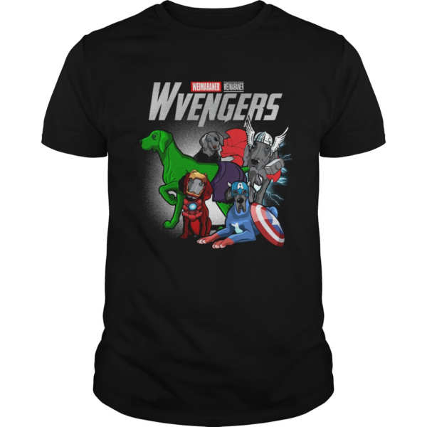 Marvel Weimaraner Wvengers Avengers Endgame shirt