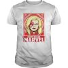 Marvel Womens Captain Marvel Space Pose shirt