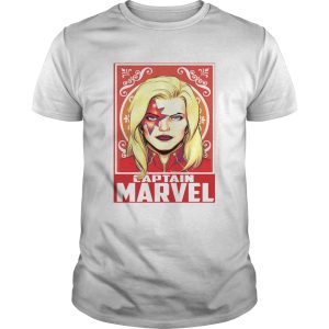 Marvel Womens Captain Marvel Space Pose shirt
