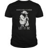 Master Yoda whisper words of wisdom let it be shirt