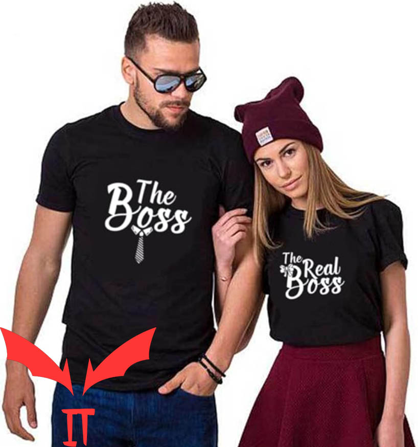 Matching Couple T-shirt Boss and Real Boss Matching Couple Matching Couple T-shirt Boss and Real Boss Matching Couple