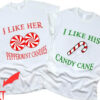 Matching Couple T-shirt Matching Couple Christmas T-shirt