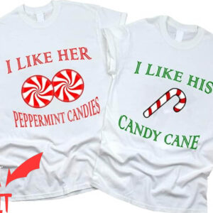 Matching Couple T-shirt Matching Couple Christmas T-shirt