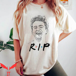 Matthew Perry Vaccinations T-Shirt Bing Retro Friends