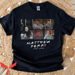 Matthew Perry Vaccinations T-Shirt Friends Christmas