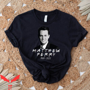 Matthew Perry Vaccinations T-Shirt RIP Retro Friends