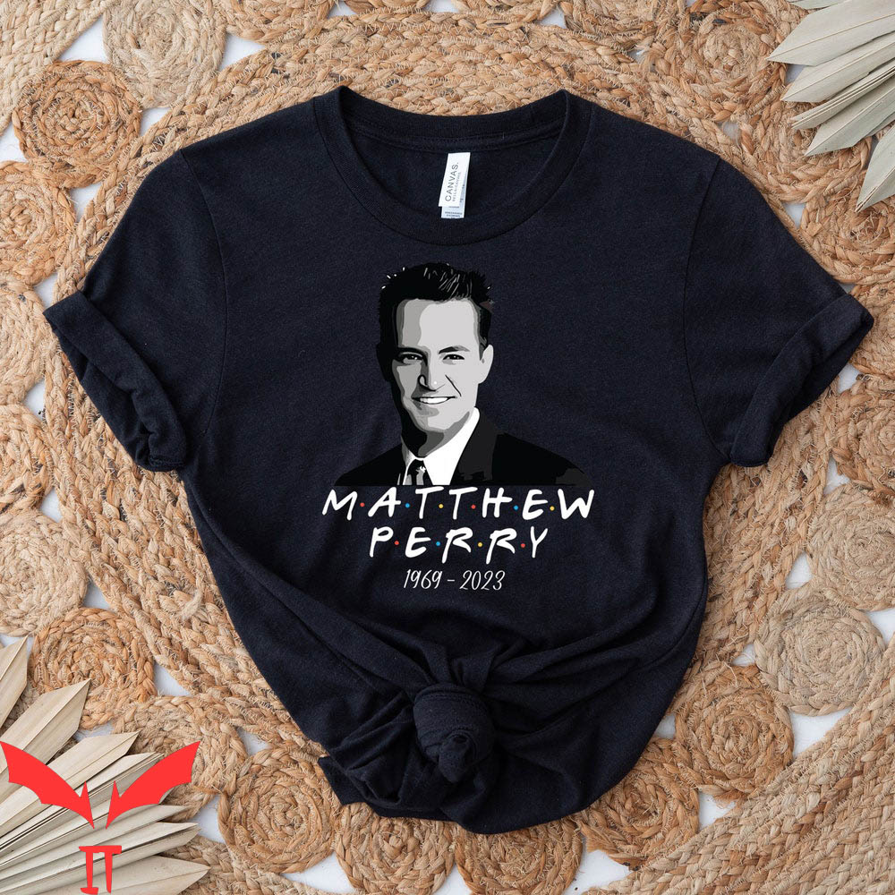 Matthew Perry Vaccinations T-Shirt RIP Retro Friends Matthew Perry Vaccinations T-Shirt RIP Retro Friends