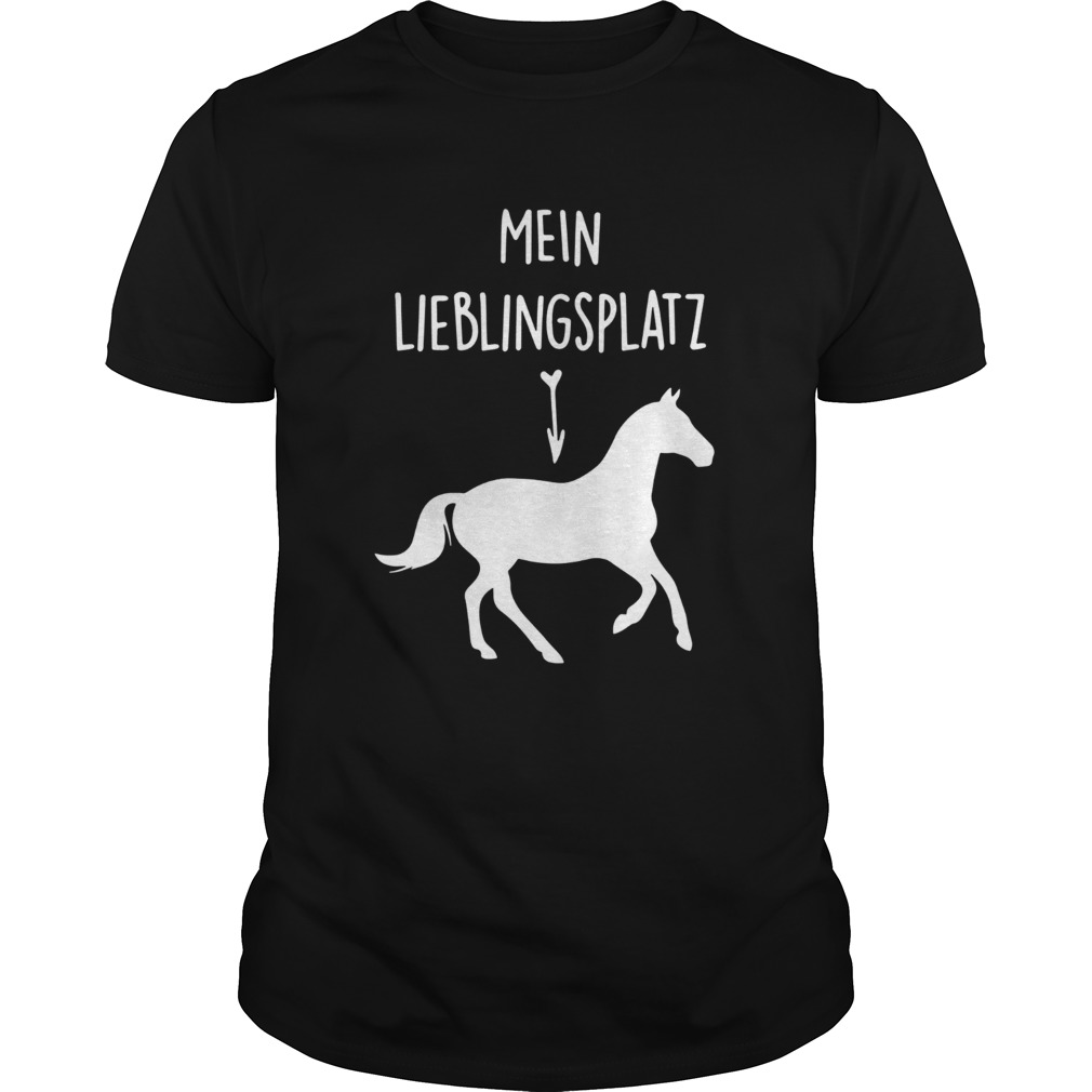 Mein Lieblingsplatz shirt Mein Lieblingsplatz shirt