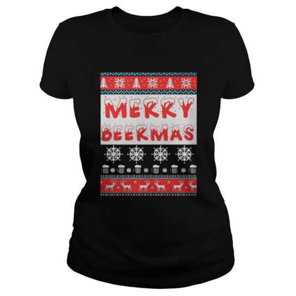 Merry Beermas Christmas Ugly shirt