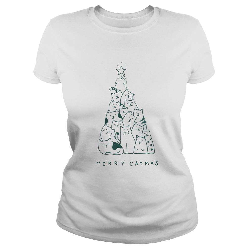Merry Catmas christmas tree shirt Merry Catmas christmas tree shirt