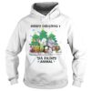 Merry Christmas Animal Hooded shirt