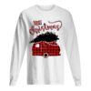 Merry Christmas Camping Car With Christmas Tree Tshir