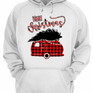 Merry Christmas Camping Car With Christmas Tree Tshir 3