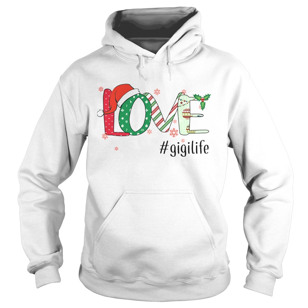 Merry Christmas Love gigilife Gigi Life TShirt Merry Christmas Love gigilife Gigi Life TShirt