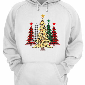 Merry Christmas Trees with Buffalo Plaid shirt 3