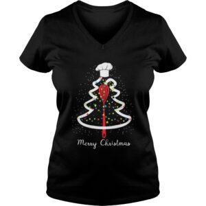 Merry Christmast tree chef Shirt 3