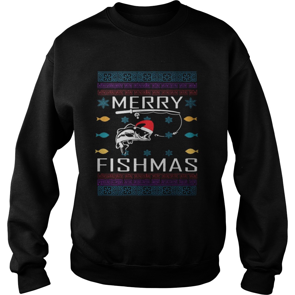 Merry Fishmas Christmas Shirt Merry Fishmas Christmas Shirt