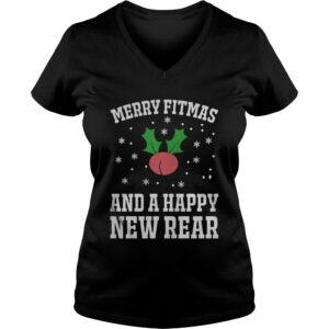 Merry Fitmas and a Happy New Year sweatshirt 3