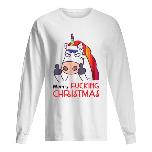 Merry Fucking Christmas Unicorn Fuck shirt
