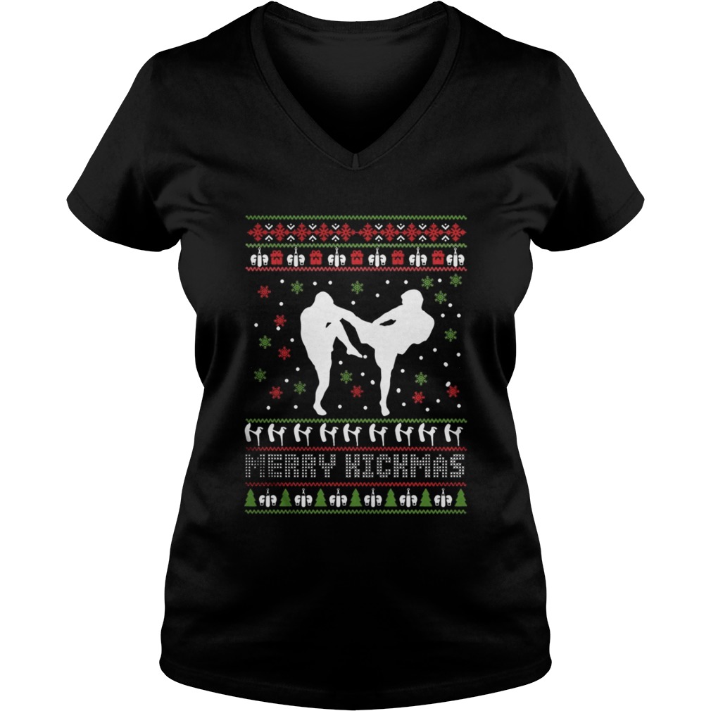 Merry Kickmas sweatshirt Merry Kickmas sweatshirt