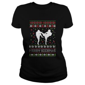 Merry Kickmas sweatshirt 4