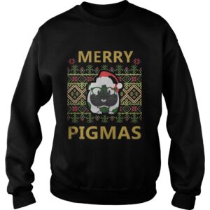 Merry Pigmas Christmas ugly shirt 3