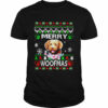 Merry Woofmas Bordoodle Christmas shirt