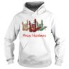 Merry christmas hand sign language leopard shirt