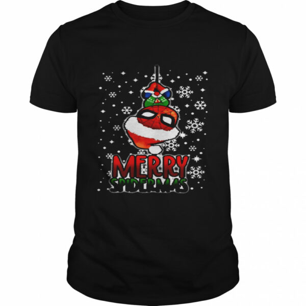 Merry spidermas shirt