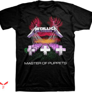 Metallica Black Album T-shirt Master Of Puppets