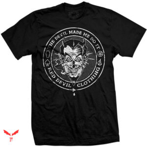 Metallica Black Album T-shirt Red Devil