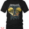 Metallica Black Album T-shirt Skull Style