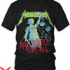 Metallica Justice For All T-Shirt For All Neon T-Shirt