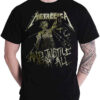 Metallica Justice For All T-Shirt Vintage Album Cover