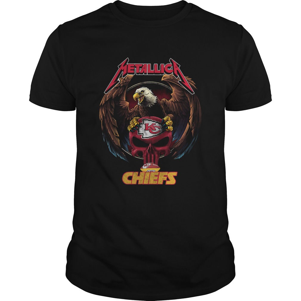 Metallica kansas city chiefs for shirt Metallica kansas city chiefs for shirt