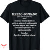 Mezzo Piano T-shirt Definition Orchestra