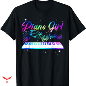 Mezzo Piano T-shirt Funny Piano Art