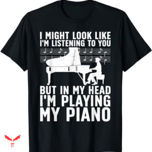 Mezzo Piano T-shirt Music Keyboard Piano Lovers