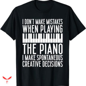 Mezzo Piano T-shirt Musician Quote Gag